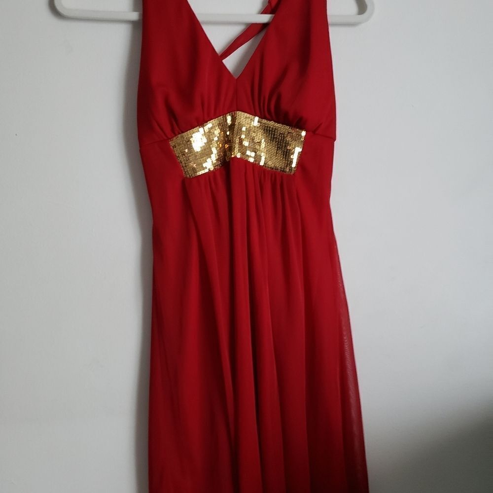 Windsor Red Hatler Dress